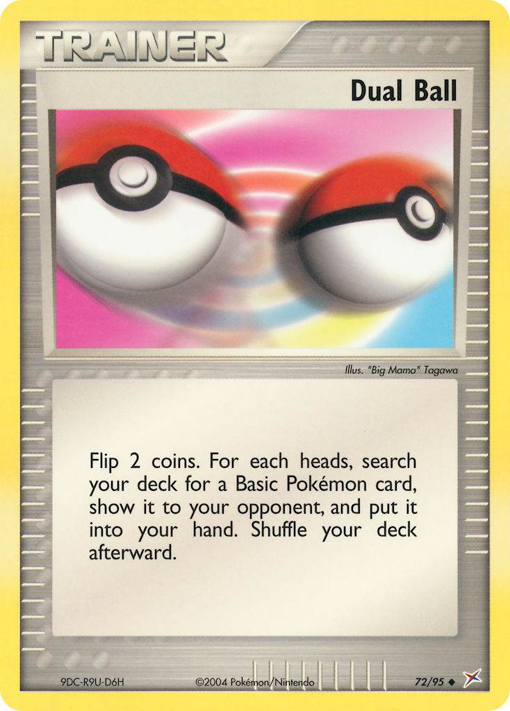 Dual Ball 72/95 Reverse Uncommon - MissingNo.