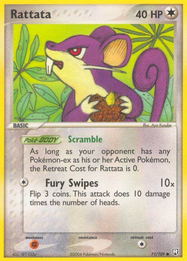 Rattata 71/109 Reverse Common - MissingNo.
