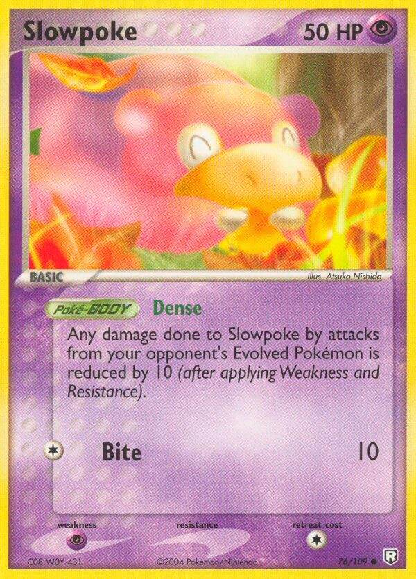Slowpoke 76/109 Reverse Common - MissingNo.