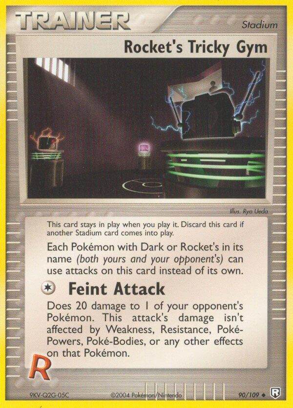 Rocket's Tricky Gym 90/109 Uncommon - MissingNo.
