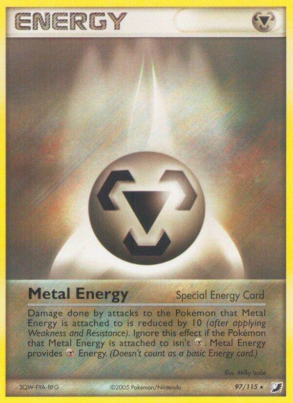 Metal Energy 97/115 Reverse Rare - MissingNo.