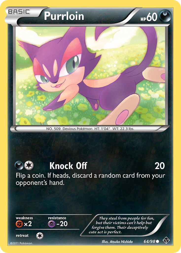 Purrloin 64/98 Reverse Common - MissingNo.