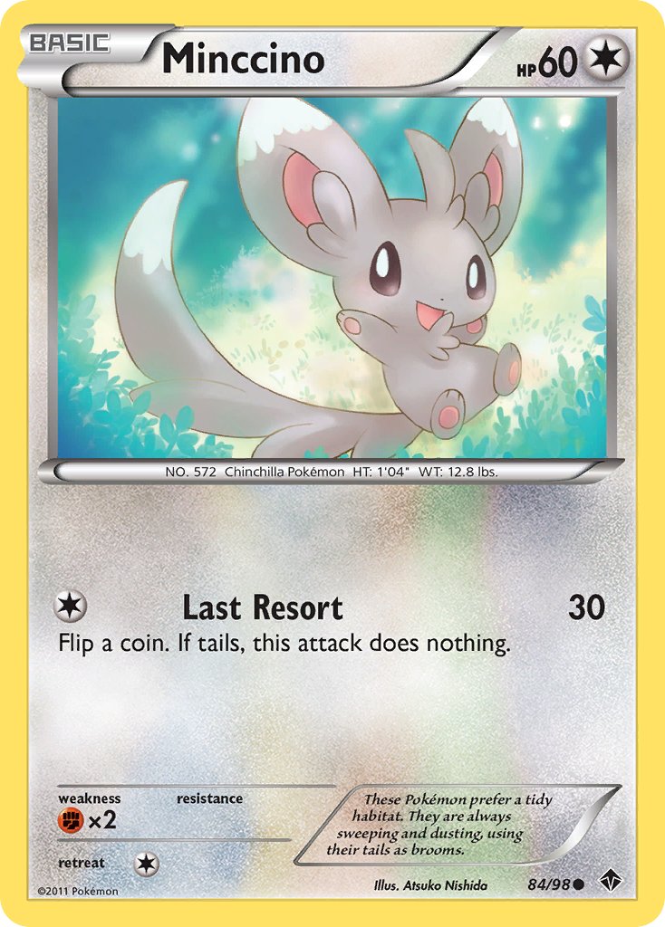 Minccino 84/98 Reverse Common - MissingNo.
