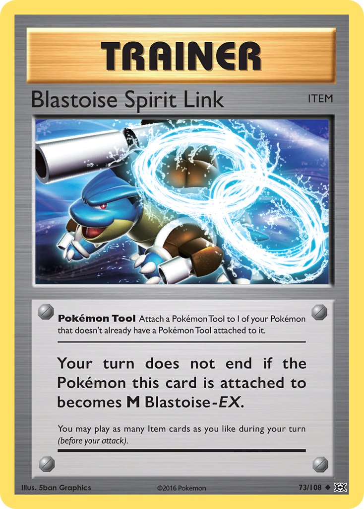 Blastoise Spirit Link 73/108 Uncommon - MissingNo.