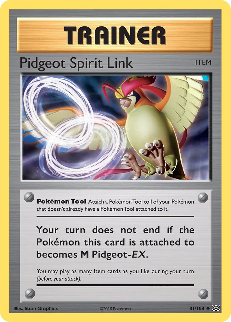 Pidgeot Spirit Link 81/108 Uncommon - MissingNo.
