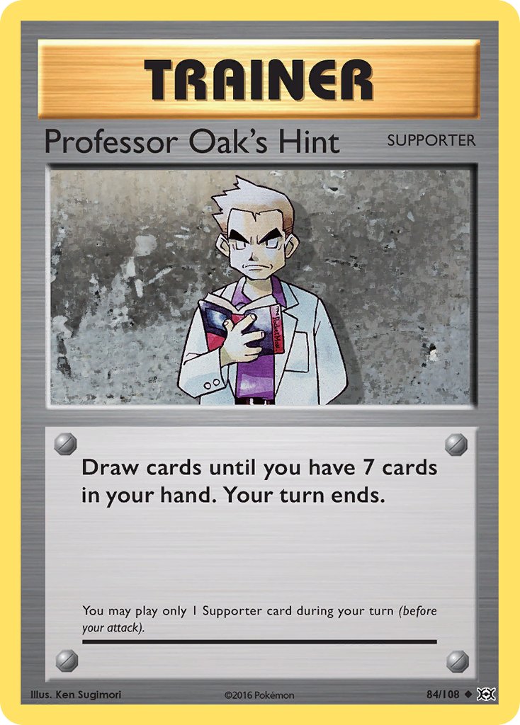 Professor Oak's Hint 84/108 Uncommon - MissingNo.