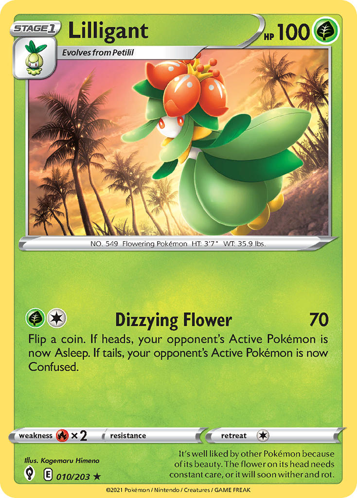 Lilligant 10/203 Non-Holo Rare