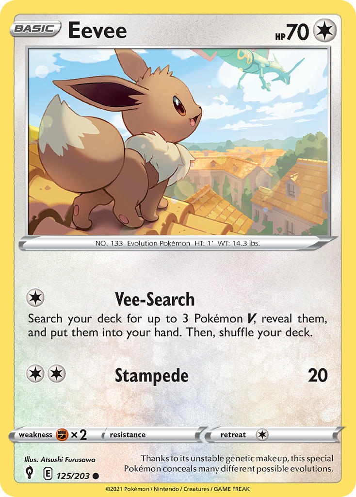 Eevee 125/203 Common