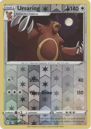 Ursaring 127/203 Reverse Uncommon