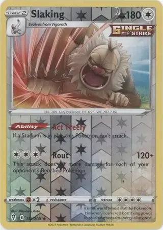 Slaking 131/203 Reverse Rare
