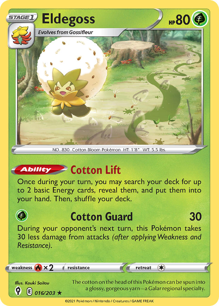 Eldegoss 16/203 Holo Rare