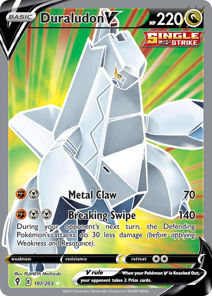 Duraludon V 197/203 Holo Ultra Rare V