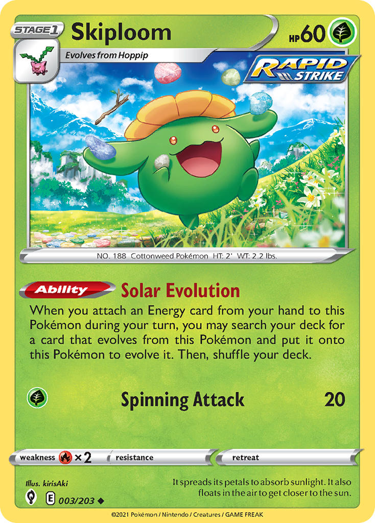 Skiploom 3/203 Uncommon