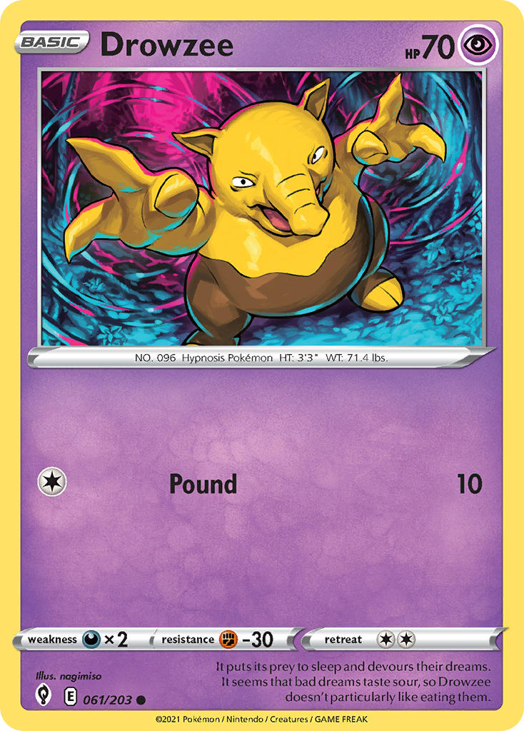 Drowzee 61/203 Common
