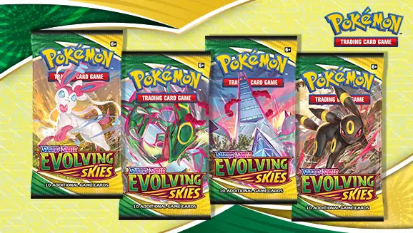 Evolving Skies Booster Pack Pokemon Cards