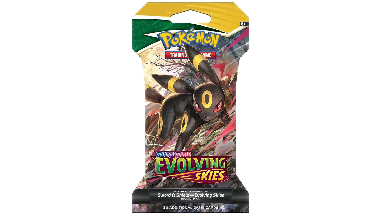 Evolving Skies Sleeved Booster Pack Pokemon Cards