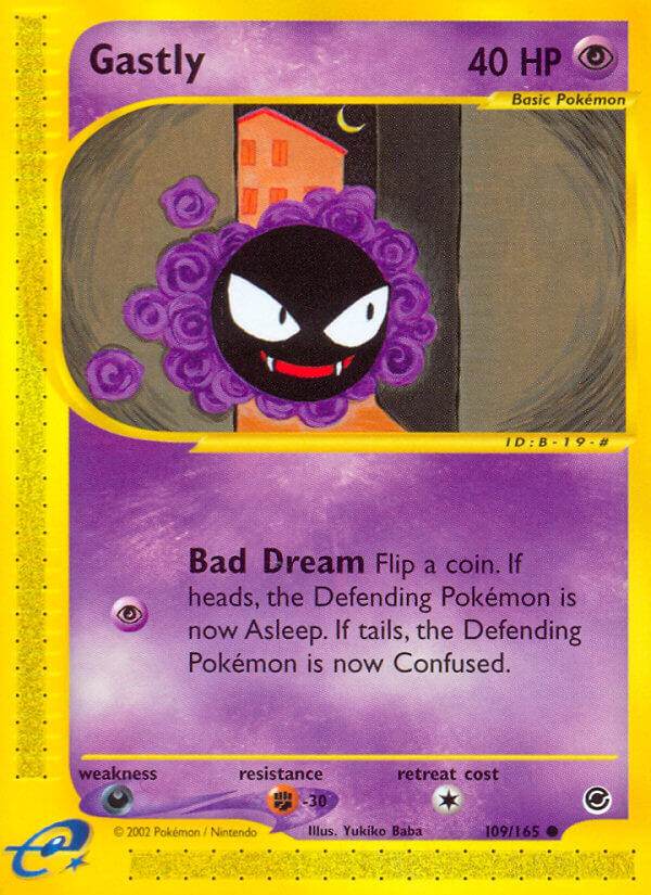 Gastly 109/165 Reverse Common - MissingNo.