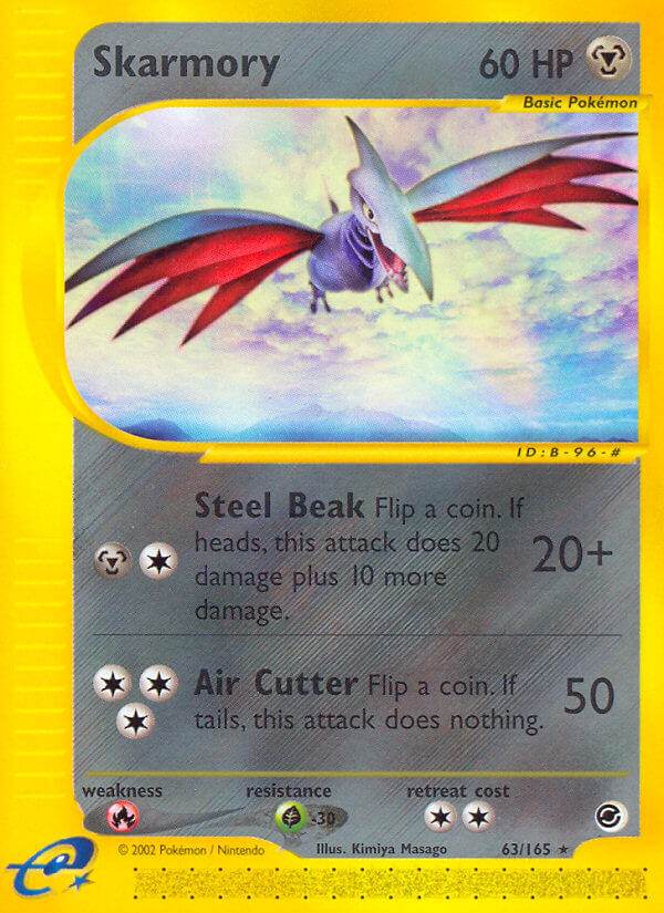 Skarmory 63/165 Non-Holo Rare - MissingNo.