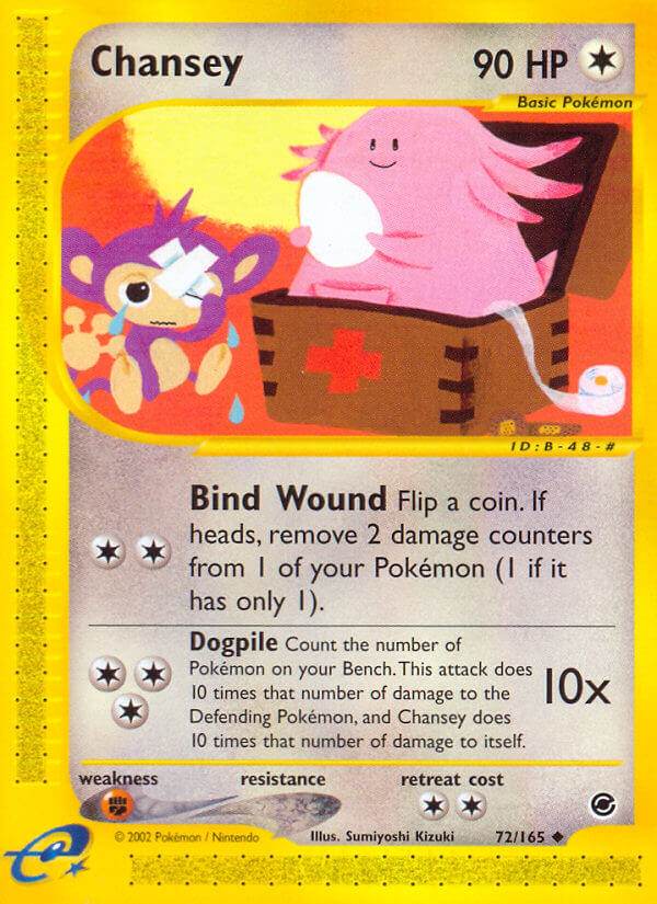 Chansey 72/165 Uncommon - MissingNo.