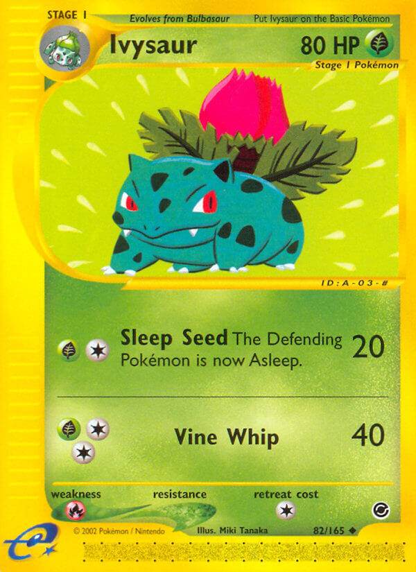 Ivysaur 82/165 Reverse Uncommon - MissingNo.