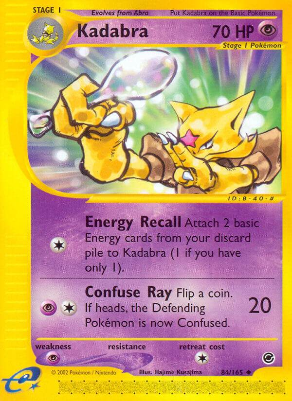 Kadabra 84/165 Uncommon - MissingNo.