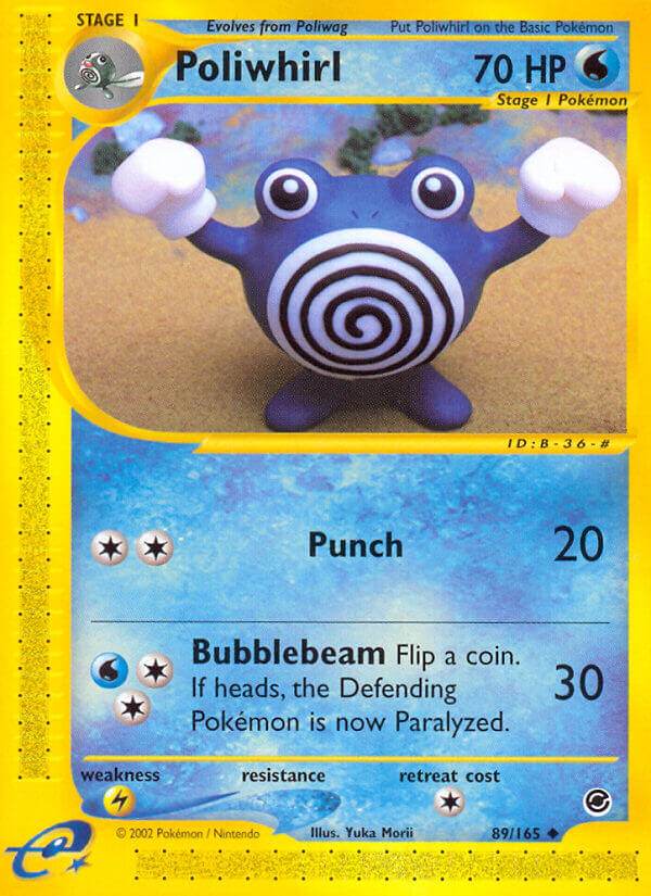 Poliwhirl 89/165 Uncommon - MissingNo.