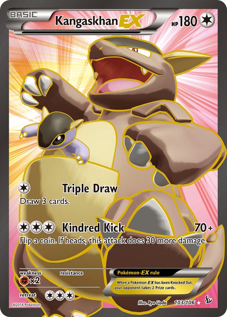 Kangaskhan EX 103/106 Holo Ultra Rare EX - MissingNo.