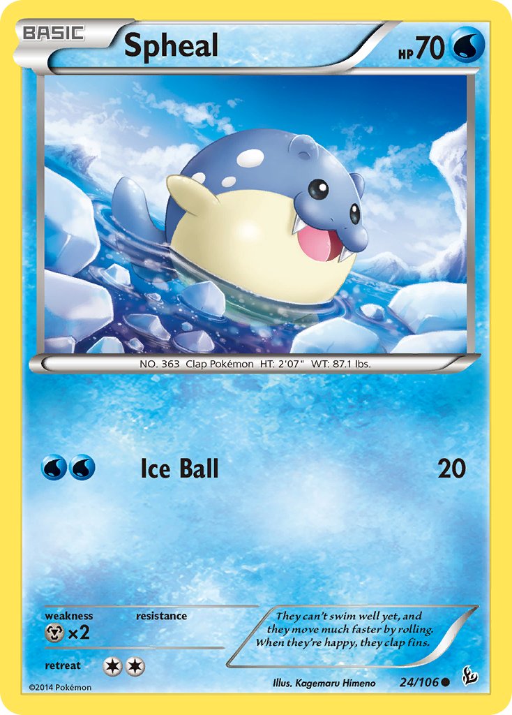 Spheal 24/106 Reverse Common - MissingNo.