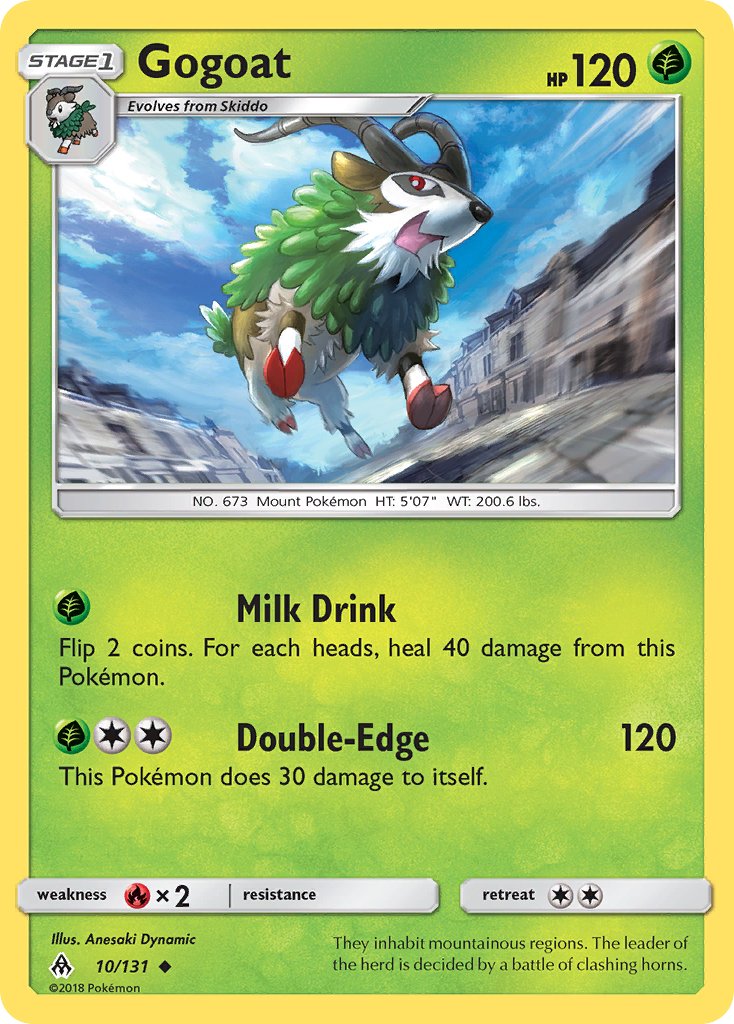 Gogoat 10/131 Reverse Uncommon - MissingNo.