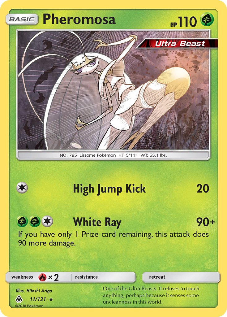 Pheromosa 11/131 Holo Rare - MissingNo.