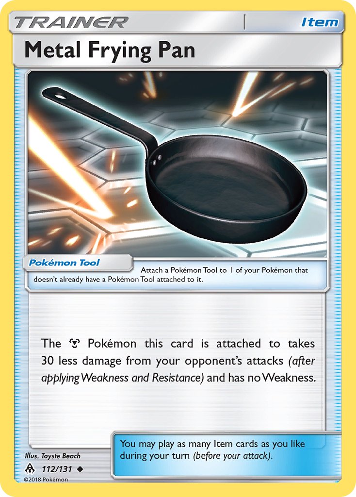Metal Frying Pan 112/131 Uncommon - MissingNo.