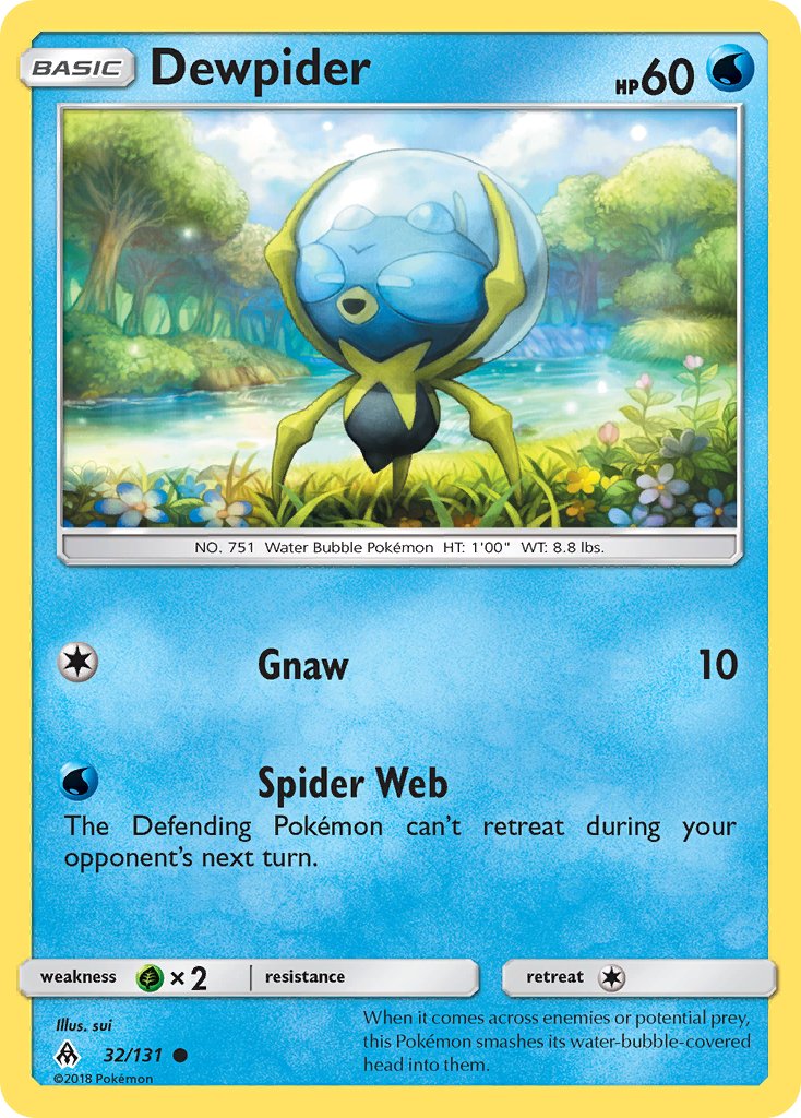 Dewpider 32/131 Reverse Common - MissingNo.