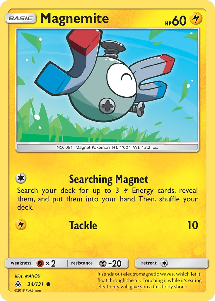 Magnemite 34/131 Common - MissingNo.