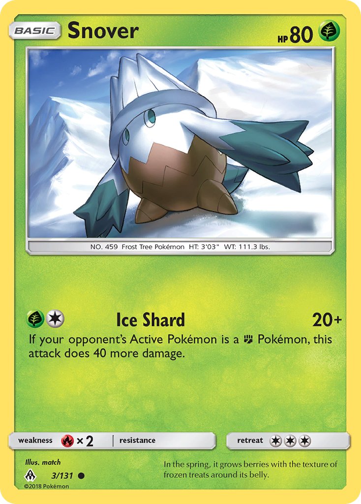 Snover 3/131 Reverse Common - MissingNo.