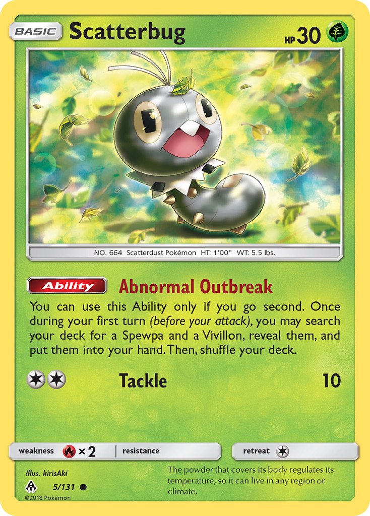 Scatterbug 5/131 Common - MissingNo.