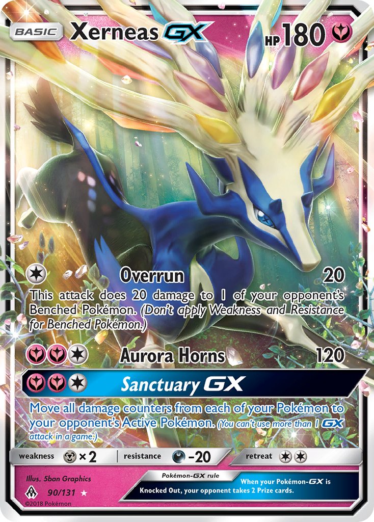 Xerneas GX 90/131 Holo Rare GX - MissingNo.