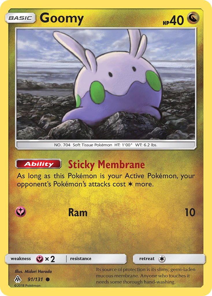 Goomy 91/131 Common - MissingNo.
