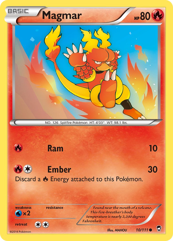 Magmar 10/111 Common - MissingNo.