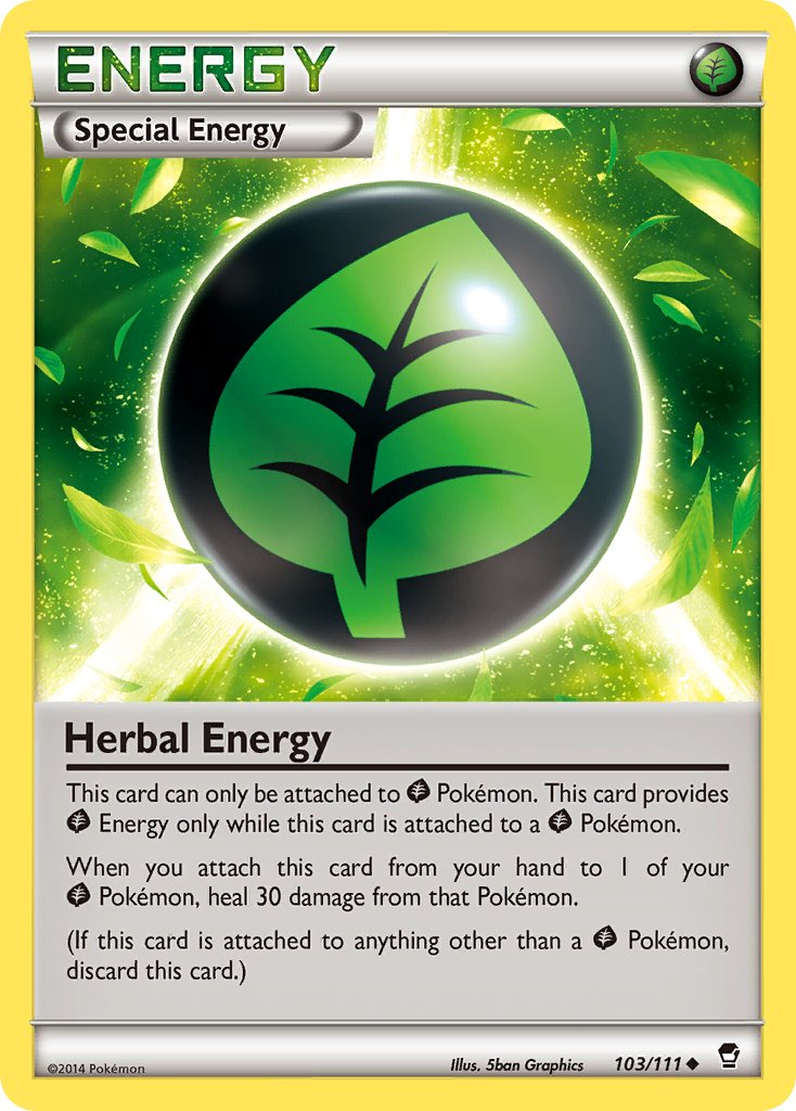 Herbal Energy 103/111 Reverse Uncommon - MissingNo.