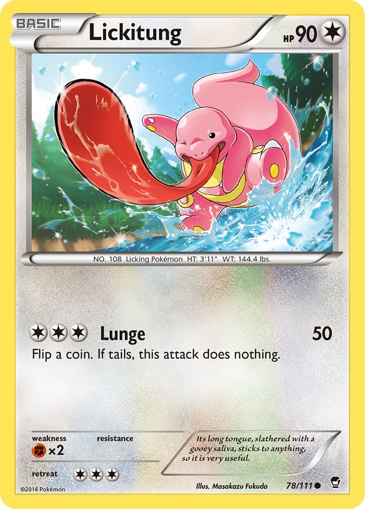 Lickitung 78/111 Common - MissingNo.