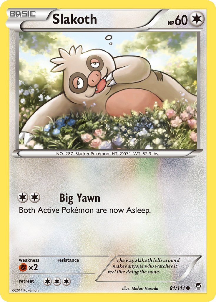 Slakoth 81/111 Reverse Common - MissingNo.