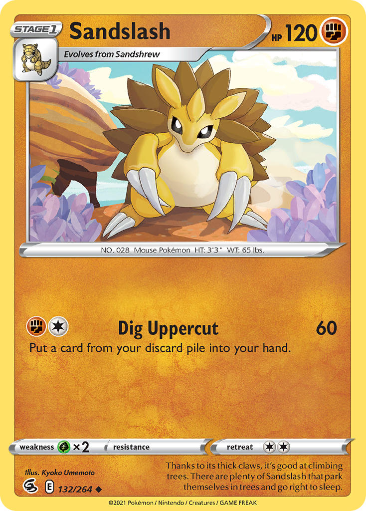 Sandslash 132/264 Uncommon