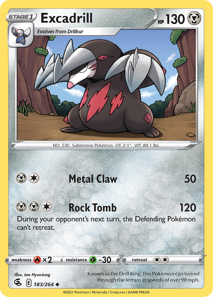 Excadrill 183/264 Uncommon