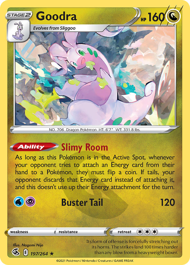 Goodra 197/264 Non-Holo Rare
