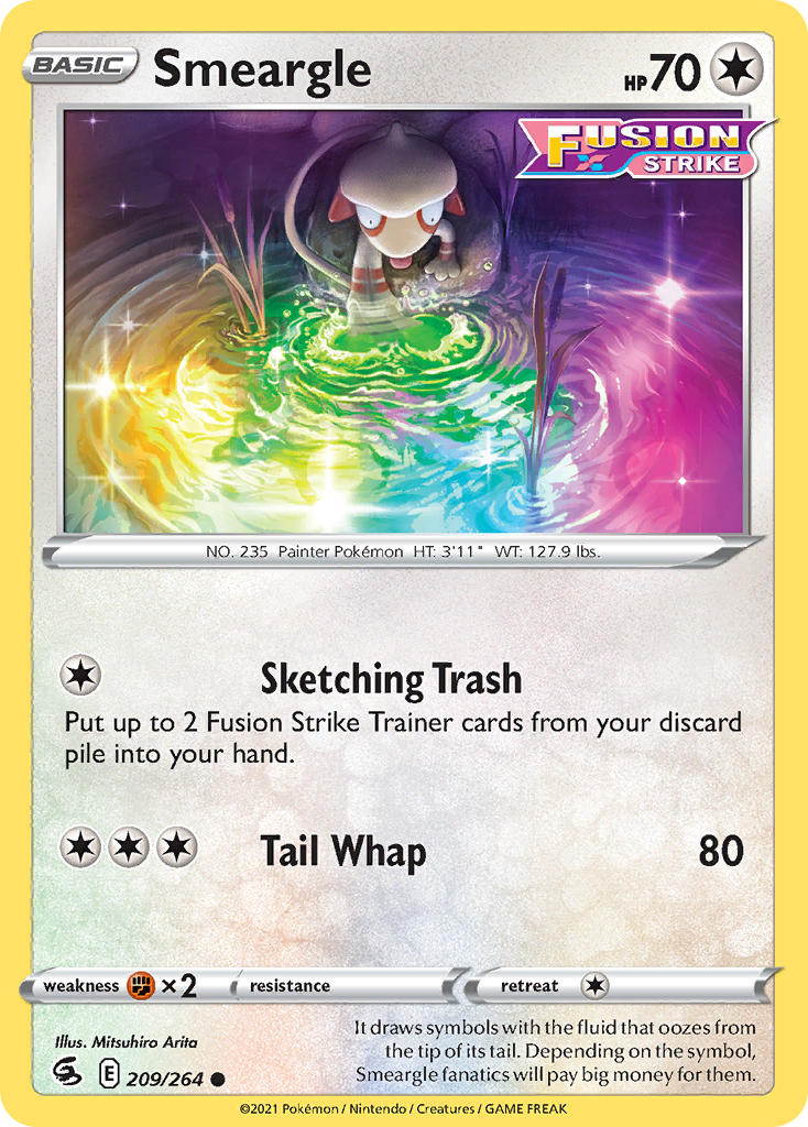 Smeargle 209/264 Reverse Common