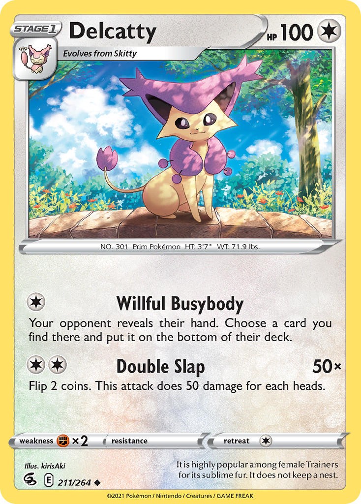 Delcatty 211/264 Uncommon