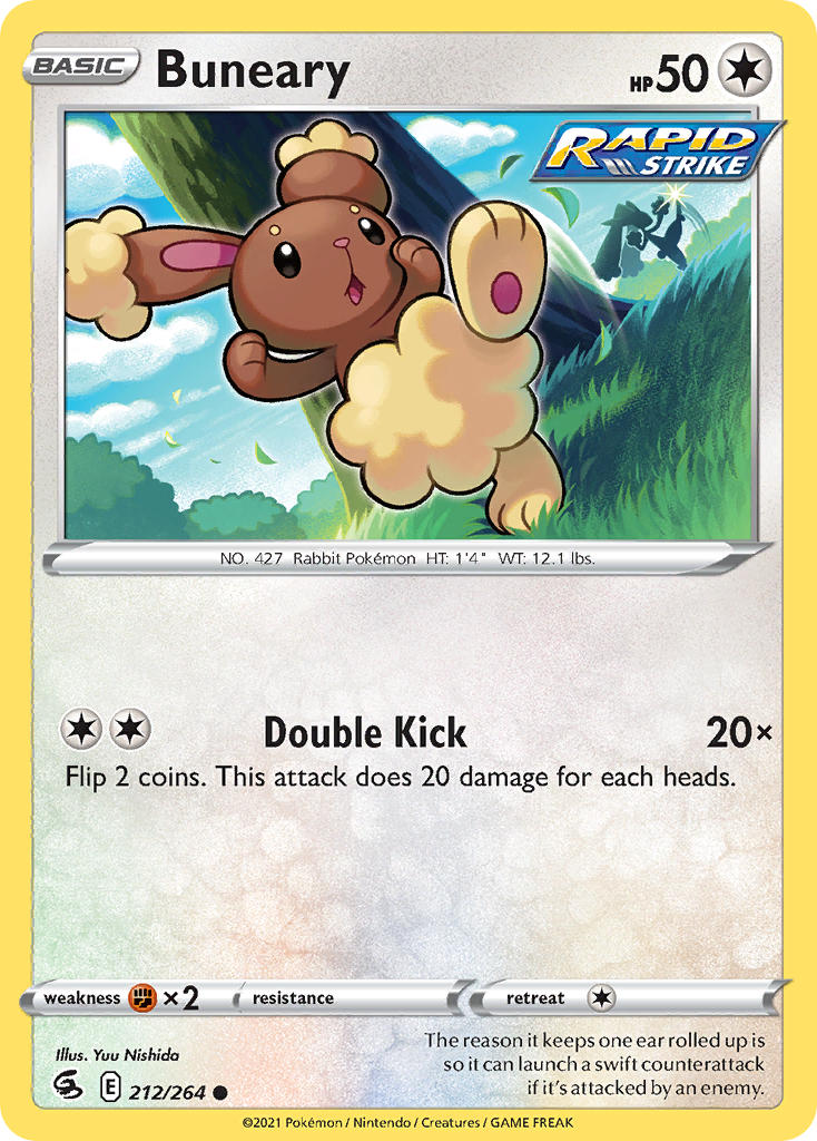 Buneary 212/264 Reverse Common