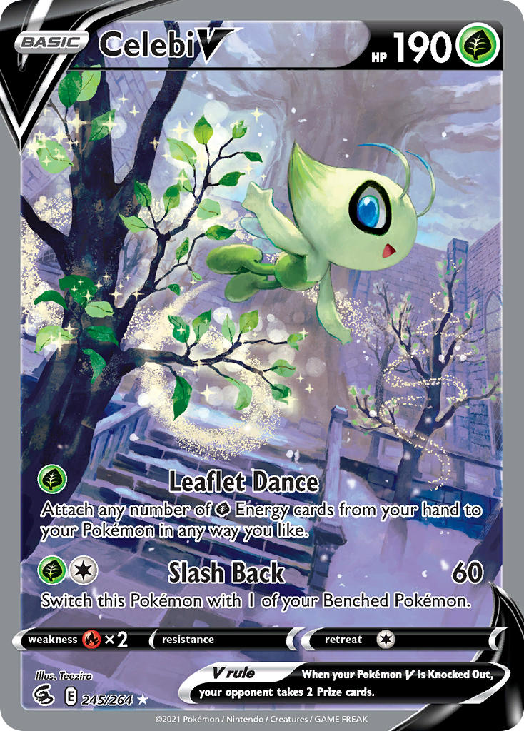 Celebi V 245/264 Holo Ultra Rare V