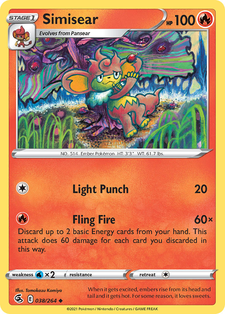 Simisear 38/264 Reverse Uncommon