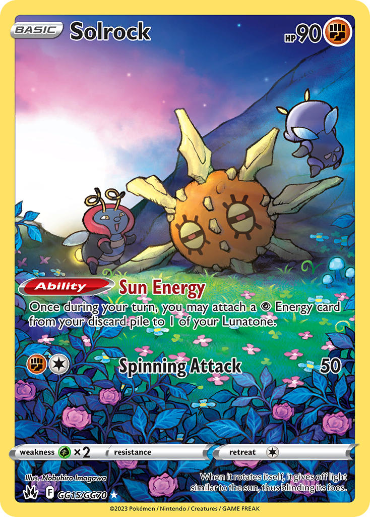 Solrock GG15/GG70 Holo Rare